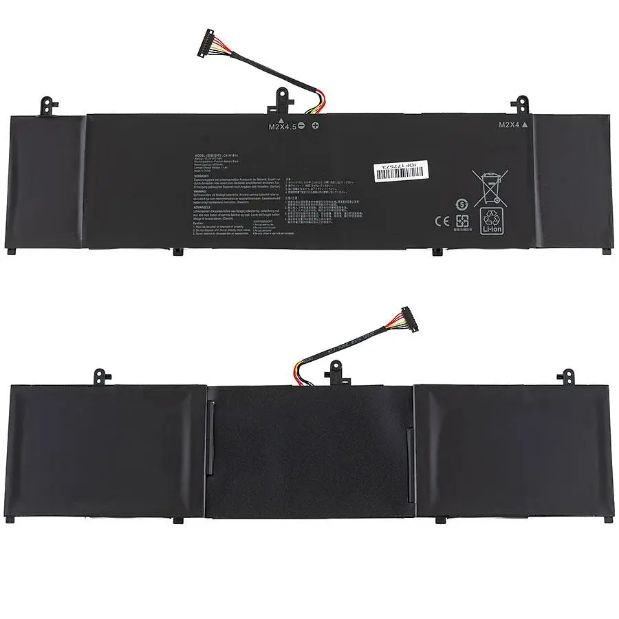 Батарея для ноутбука Asus C41N1814 (ZenBook 15 UX533FD UX533FN) 15.2V 4670mAh 71Wh Чорний - фото 2