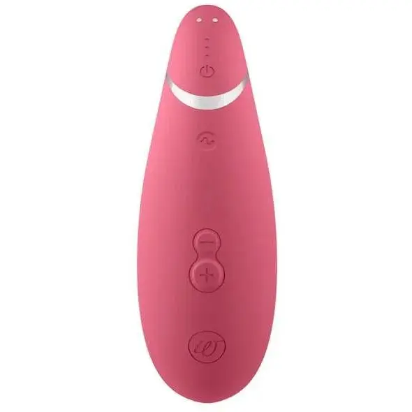Вакуумний кліторальний стимулятор Womanizer Premium 2 Raspberry - фото 5