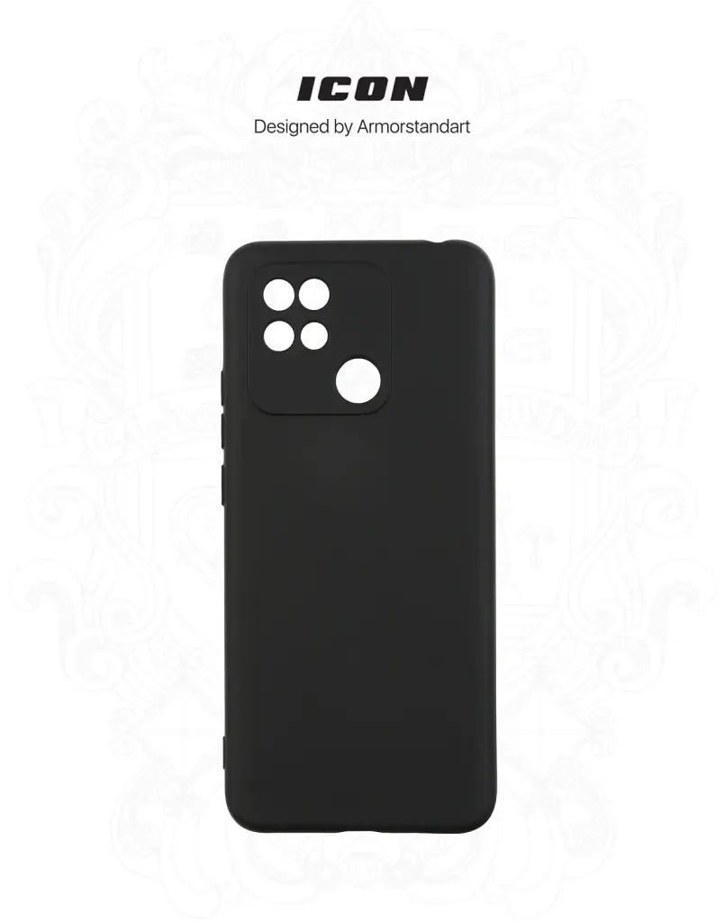 Чохол ArmorStandart ICON для Xiaomi Redmi 10C Camera cover Black - фото 3