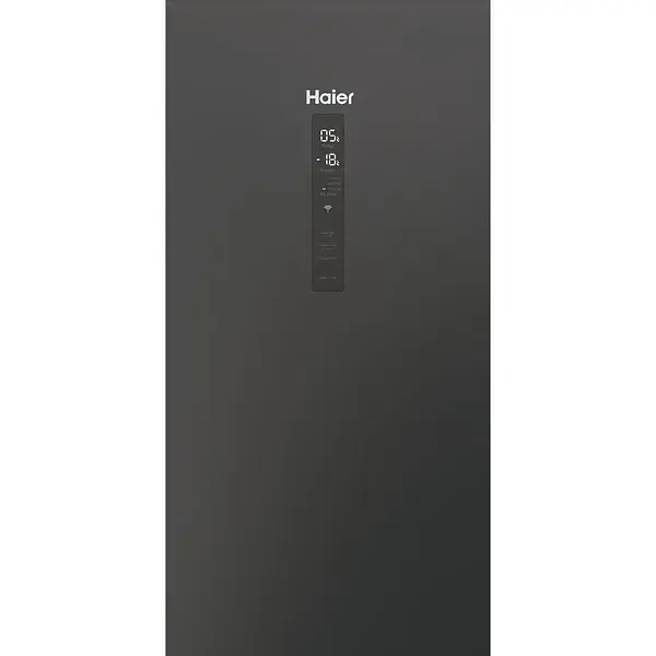 Холодильник Haier багатодверний 200.6x70х67.5 холод. відд. 343 л мороз. відд. 140 л 3дв. А++ NF інв. дисплей зона нульова чорний - фото 3