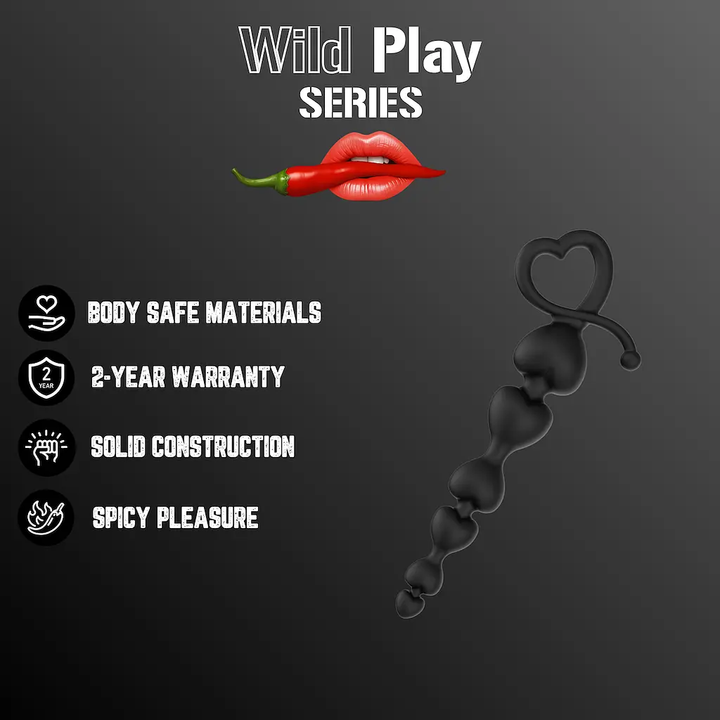 Анальний ланцюжок Wild Play Anal Beads C2 - фото 6