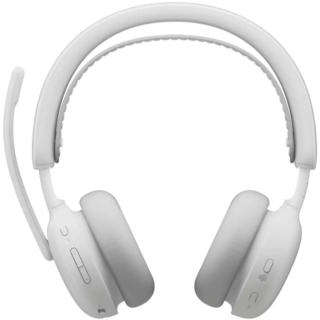 Навушники Logitech Zone Wireless 2 ES for Business Off-White TEAMS version with receiver (981-001520) - фото 3