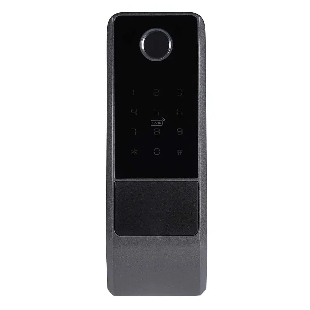 Замок біометричний автономний Trinix TRL-5201BTFW Black Right з Bluetooth, зчитувачем відбитків пальців і карт Mifare (65-00052) - фото 3
