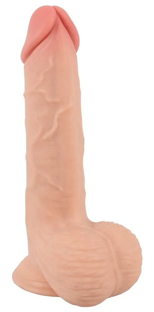 Реалістичний фалоімітатор Orion NS Dildo with Movable Skin, 18.7 см (тілесний) - фото 10