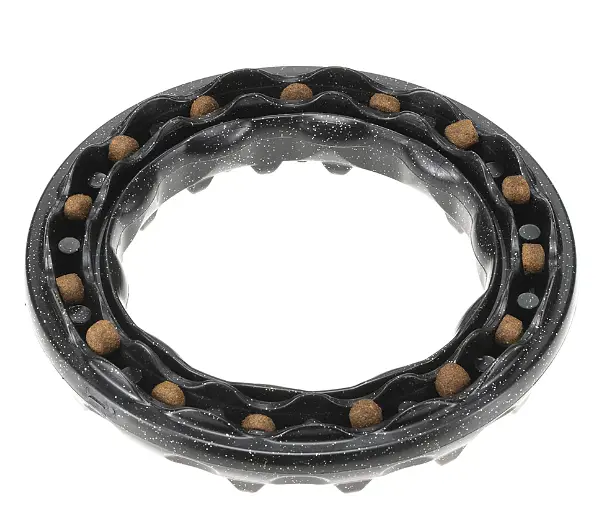 Іграшка для собак Ferplast Ring Smile Extra Small чорний Ø 8.5 x 1.7 см 86790017 - фото 2