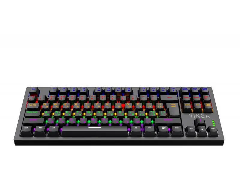 Клавіатура Vinga KBGM-110 Black - фото 2