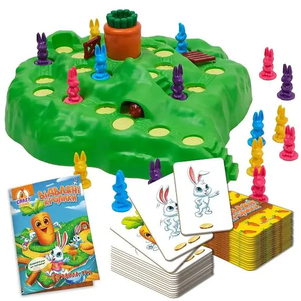 Настільна гра Vladi Toys Відважні кролики з 16 фігурками від 6 років - фото 3
