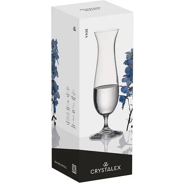 Ваза Bohemia Crystal Lucie 23 см (B85A15) - фото 3