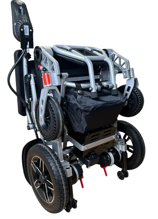 Складная электрическая тележка Vera Medical для людей с ограниченными возможностями весом до 150 кг (VRM-032) - фото 4