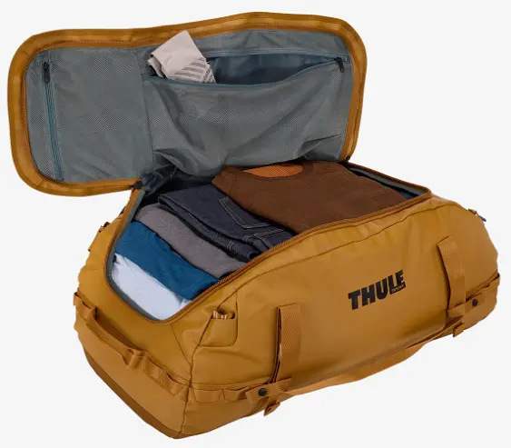 Дорожня сумка Chasm Duffel 90L TDSD-304 Golden Brown Thule sum0027956 - фото 5