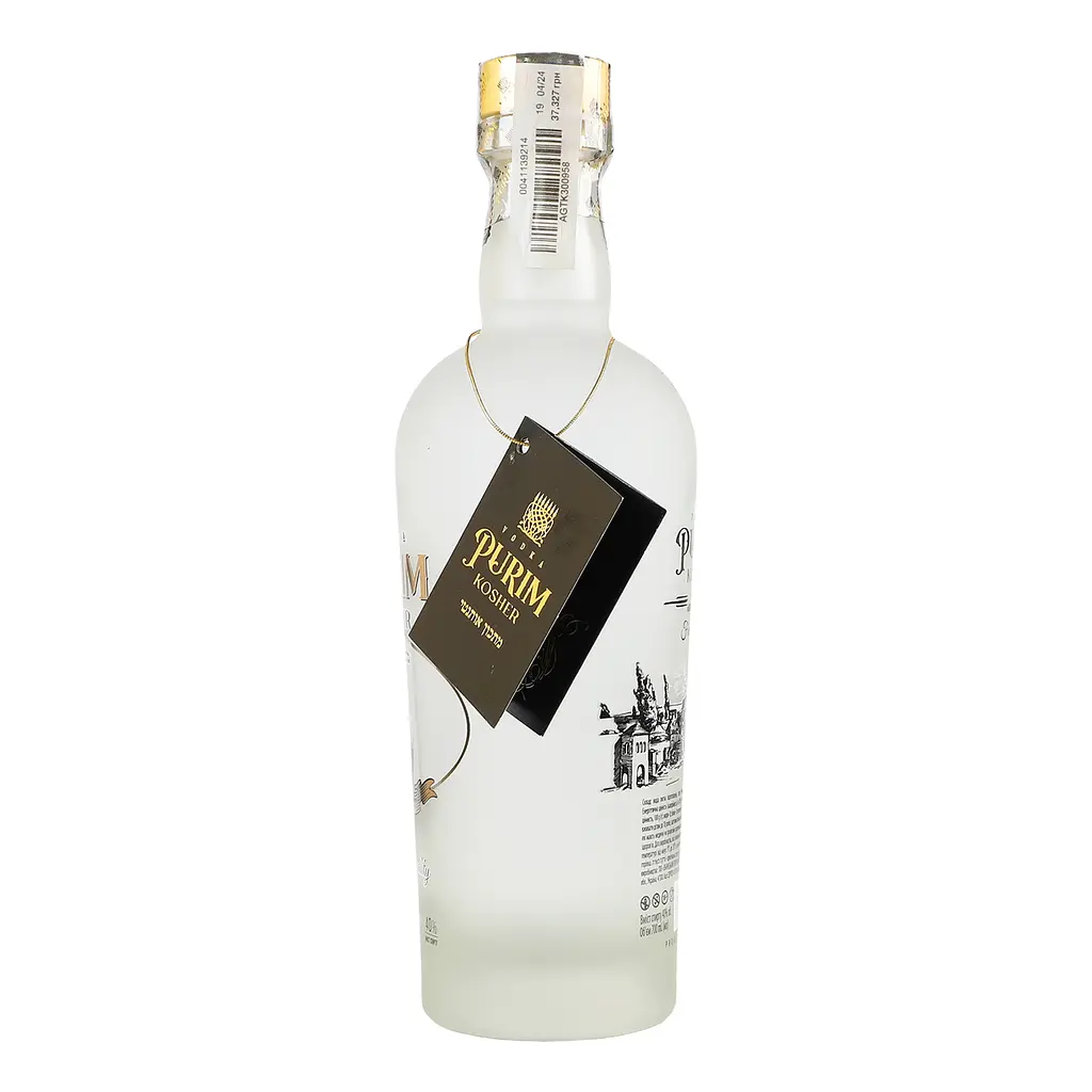Горілка Purim Kosher 40% 0.7 л - фото 4