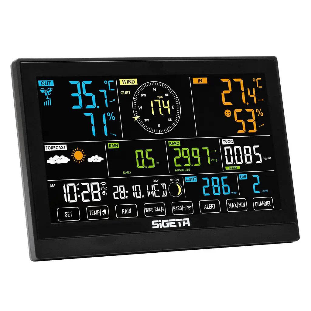 Метеостанція SIGETA SmartMeteo Max 8-in-1 Wi-Fi (65032) - фото 2