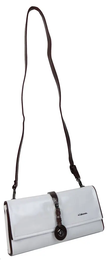 Жіночий шкіряний клатч Giorgio Ferretti 31,5х15,5х4 см sum0021355 - фото 6