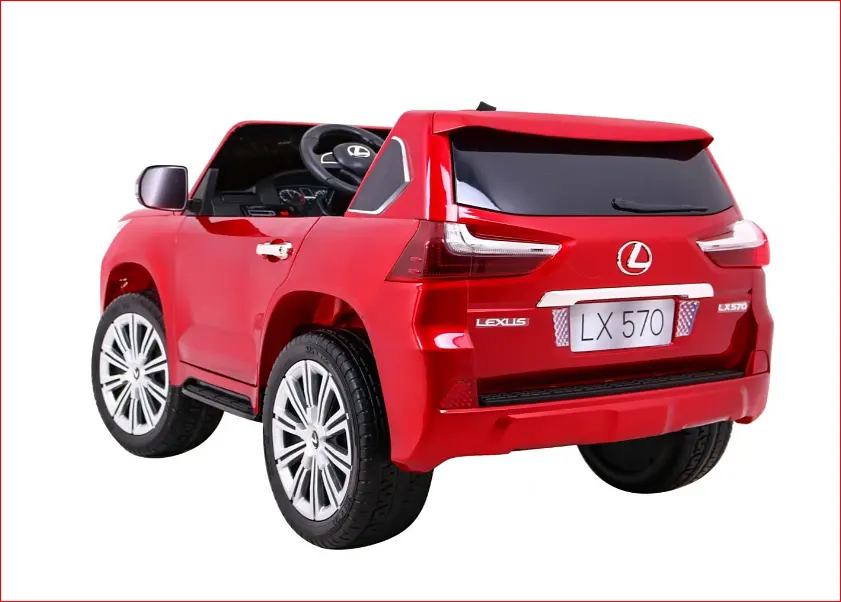 Електромобіль Ramiz Lexus LX570 пофарбований 2x12 на пульті управління, синій (PA.DK-LX570.EXL.NIE) - фото 20