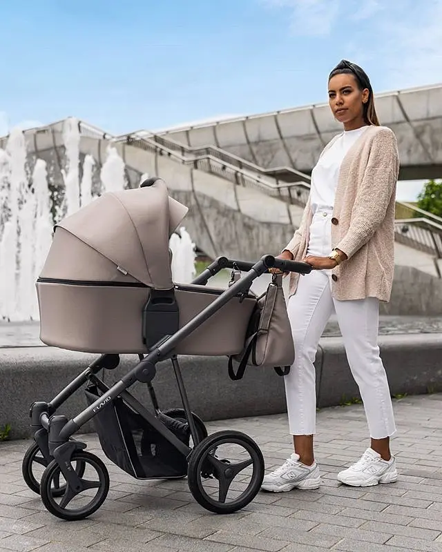 Универсальная коляска 2 в 1 Bebetto Flavio Pro, 01 Белый (503.12.21.P01) - фото 3