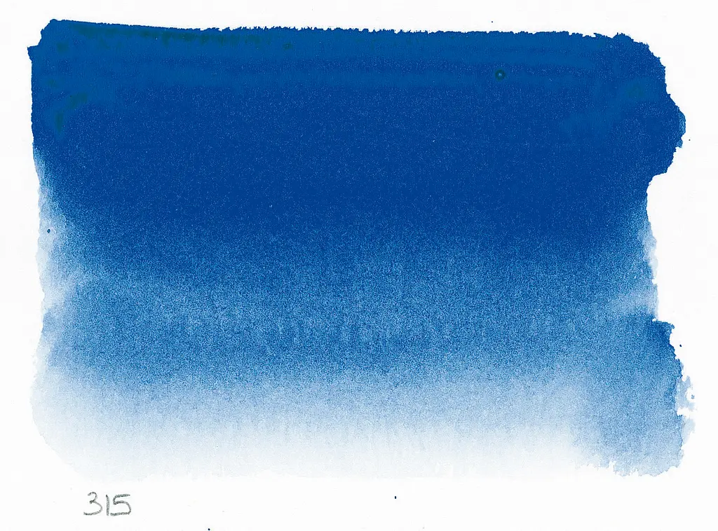 Акварельна фарба Sennelier, полукювета, S2, Ультрамариновий глибокий (Ultramarine Deep) - фото 2