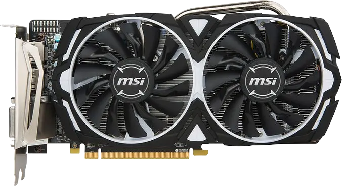 Відеокарта AMD Radeon RX 470 8GB MSI Armor OC (RX 470 ARMOR 8G OC) Б/В - фото 2
