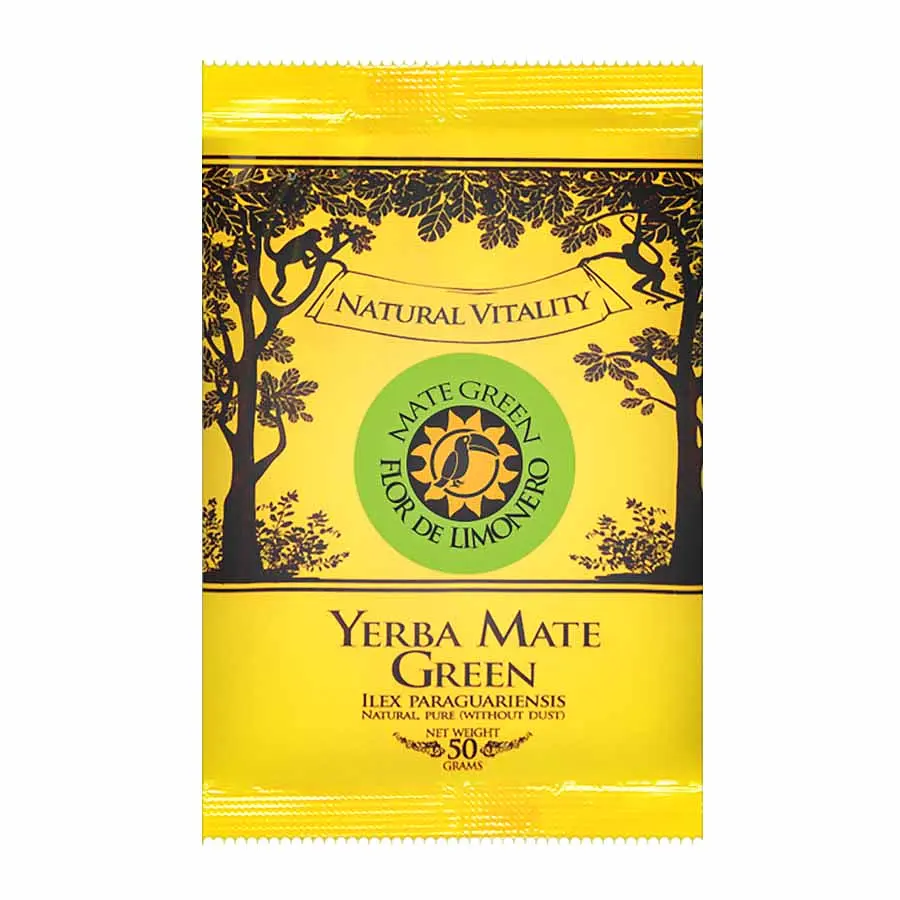 Йерба Мате Green FLOR DE LIMONERO - 50 г - фото 3