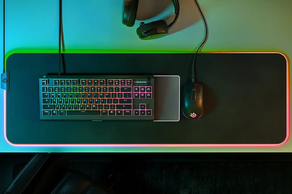 Клавіатура ігрова SteelSeries Apex 3 TKL UA Чорний - фото 9