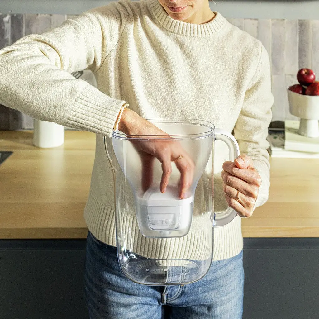 Фільтр-глечик Brita Style Essential XL Mxpro та 3 картриджа сіро-блакитний (1059312) - фото 11