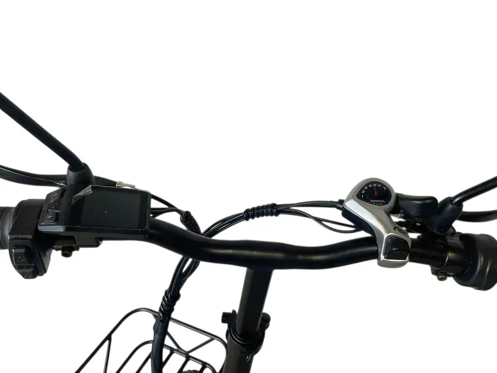 Електровелосипед EvoBike Storm V8S (1000W, 48V, 18Ah) Фетбайк + Вантажний Багажник Чорний - фото 5