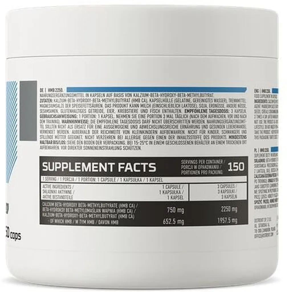 Послетренировочный комплекс OstroVit HMB 2250 mg, 150 капсул - фото 2