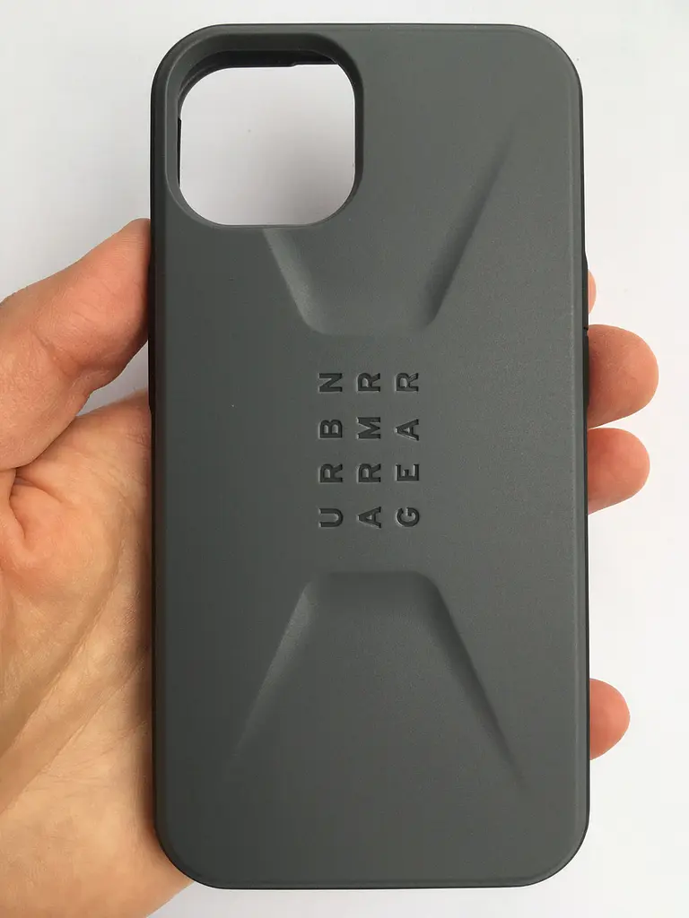 Оригінальний протиударний чохол UAG Civilian для iPhone 13/14 Silver (11317D113333) - фото 3