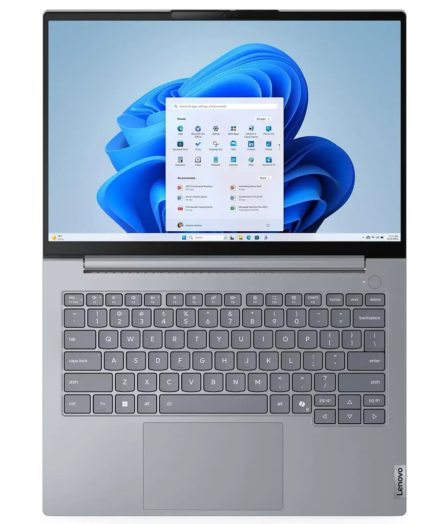 Ноутбук Lenovo 14 ThinkBook 14-G9 WUXGA IPS/Intel 5-210H/16GB/512SSD/UMA/DOS/Gray (21UY0064RA) - фото 4