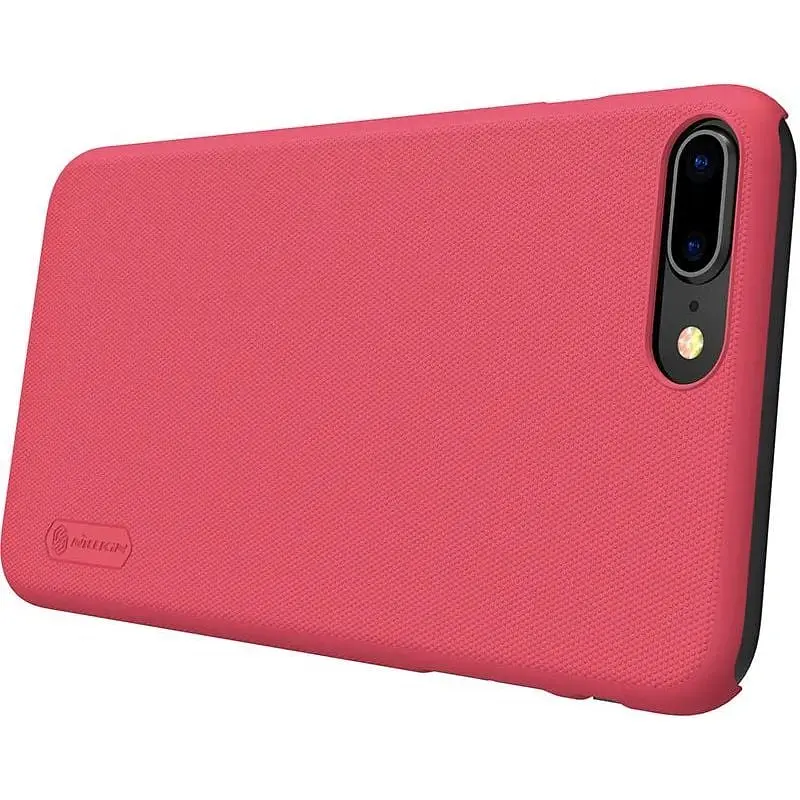 Чохол-накладка Nillkin Super Frosted Shield Case Apple iPhone 8 Plus Red - фото 6