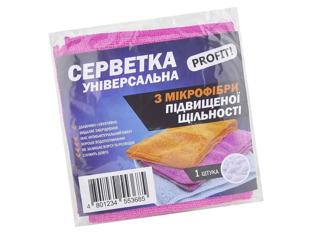 Серветка універсальна PROFIT! 5шт Універсальна
