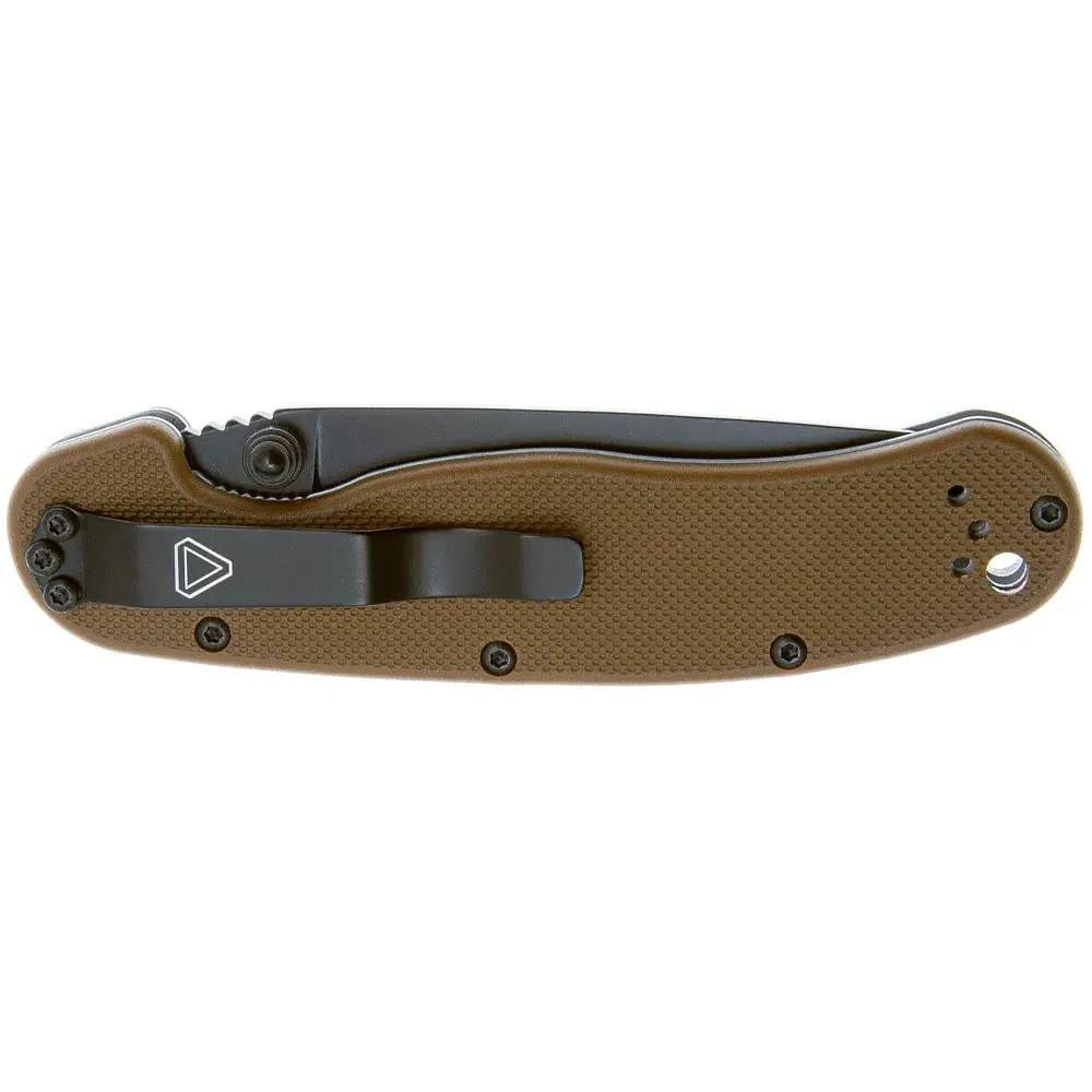 Ніж Ontario Knife RAT II AUS-8 BB Coyote Brown - фото 4
