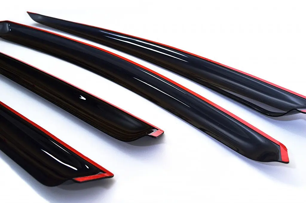 Дефлектори вікон вітровики Toyota Corolla (E140, E150) 2007-2013 Anv Air - фото 2