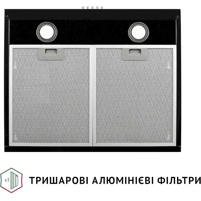 Витяжка пласка Perfelli PL 6002 BL LED - фото 5