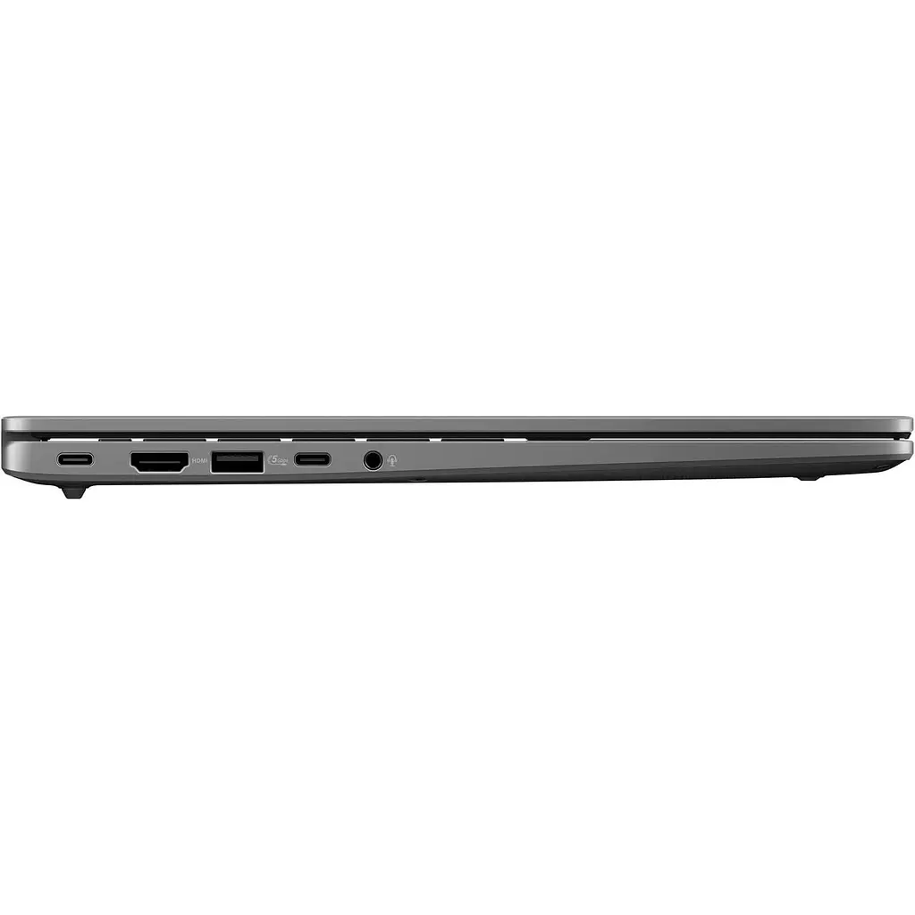 Ноутбук ASUS Vivobook S14 S3407VA-LY099 (14 FMI, Intel Core 7 240H, 16 GB, 1 TB, Intel UHD, DOS) Matte Gray (90NB1682-M008L0) - фото 6