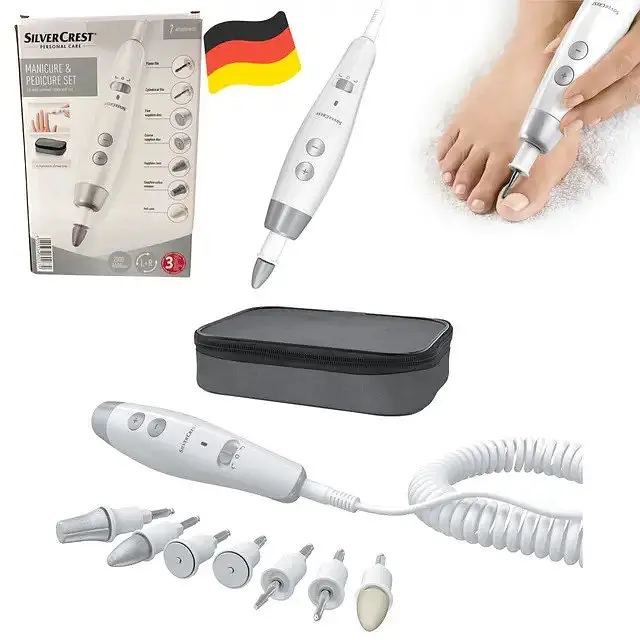 Манікюрно-педикюрний набір Silver Crest SMPS 7 E1 pink - фото 7
