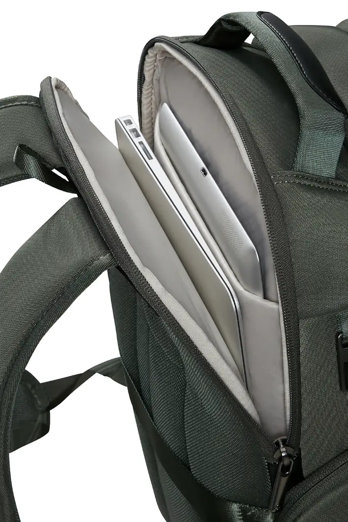Рюкзак 15.6" Samsonite PARALUX BT OLIVE 43х33х17,5 KT3*04001 - фото 7