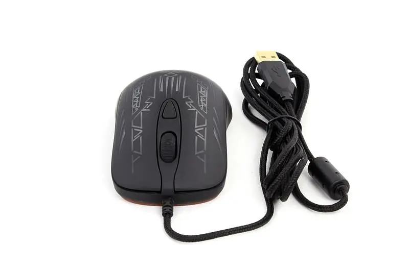Ігрова миша Frime Black Panther, USB Omron switch Avago 3050 sensor, 2м (FMP18100) - фото 5