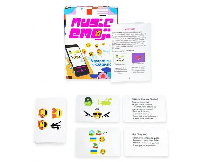 Настільна гра Music Emoji, Strateg (укр.) - фото 2