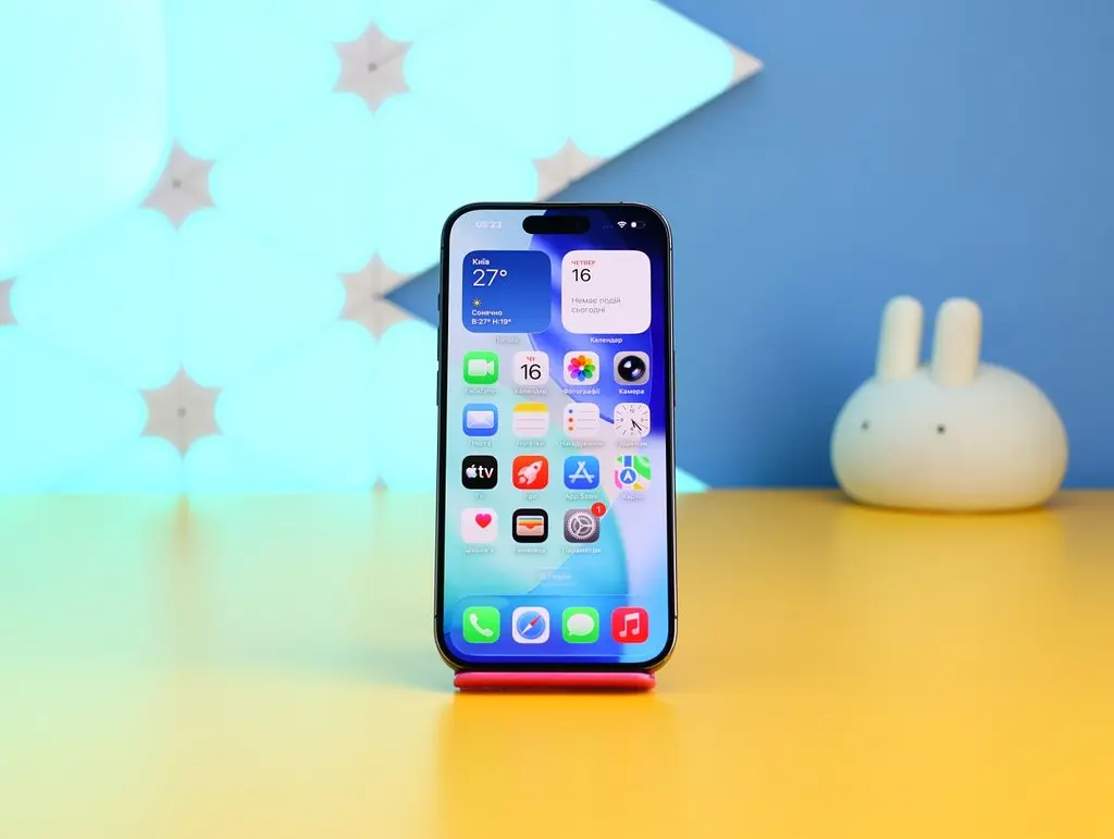 Смартфон Apple iPhone 15 Pro 128GB Blue Titanium (MTV03) Б/В [172190] - фото 2