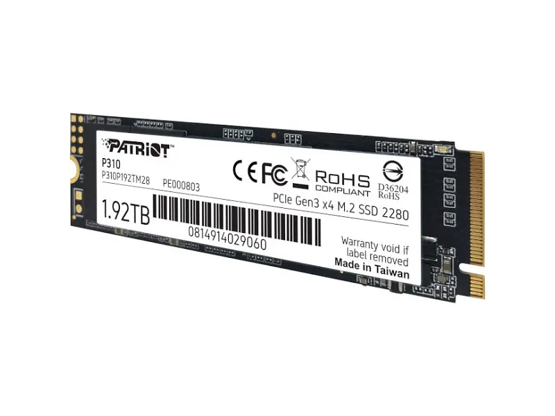 SSD-накопичувач Patriot P310 1.92 TB (P310P192TM28) - фото 3