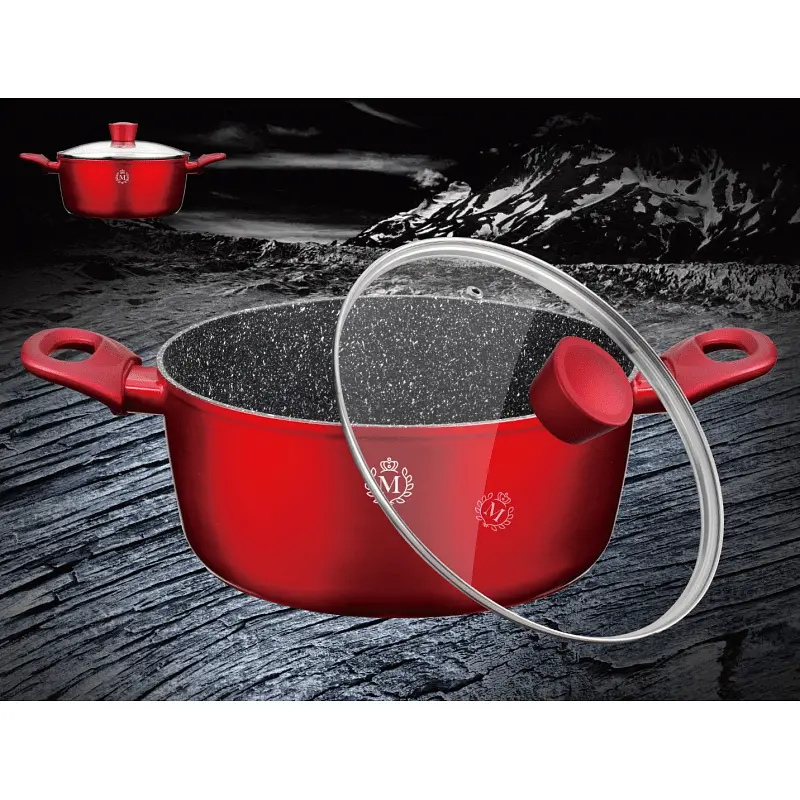 Каструля Meisterklasse MK-1031-28 red 28см 6,7 л - фото 3