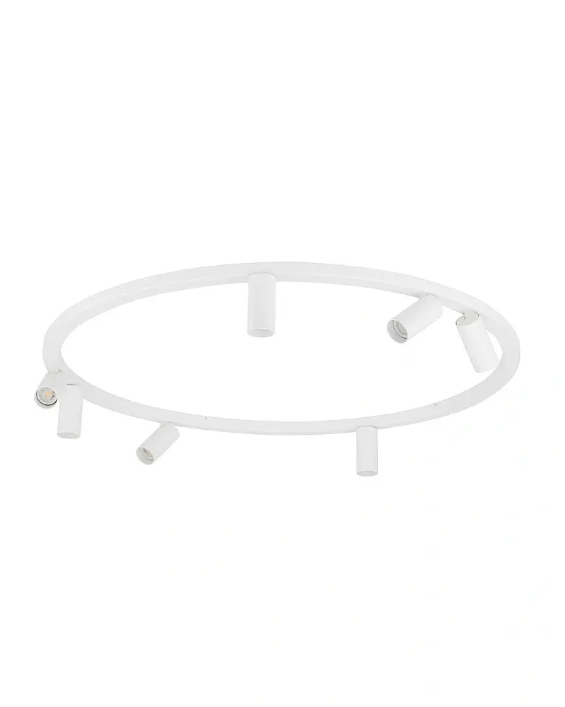 Люстра Nowodvorski 11945 Fourty Round GU10 R35 7x10W IP20 белая - фото 5