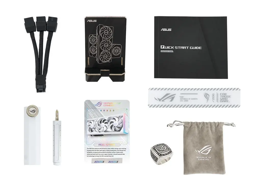 Відеокарта Asus ROG-STRIX-RTX4080-O16G-WHITE (90YV0IC3-M0NA00) - фото 15