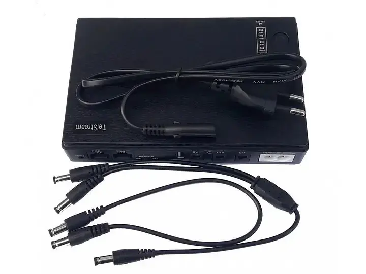 Источник бесперебойного питания роутера - модема UPS DC1018P 10400mAh 18W - фото 3