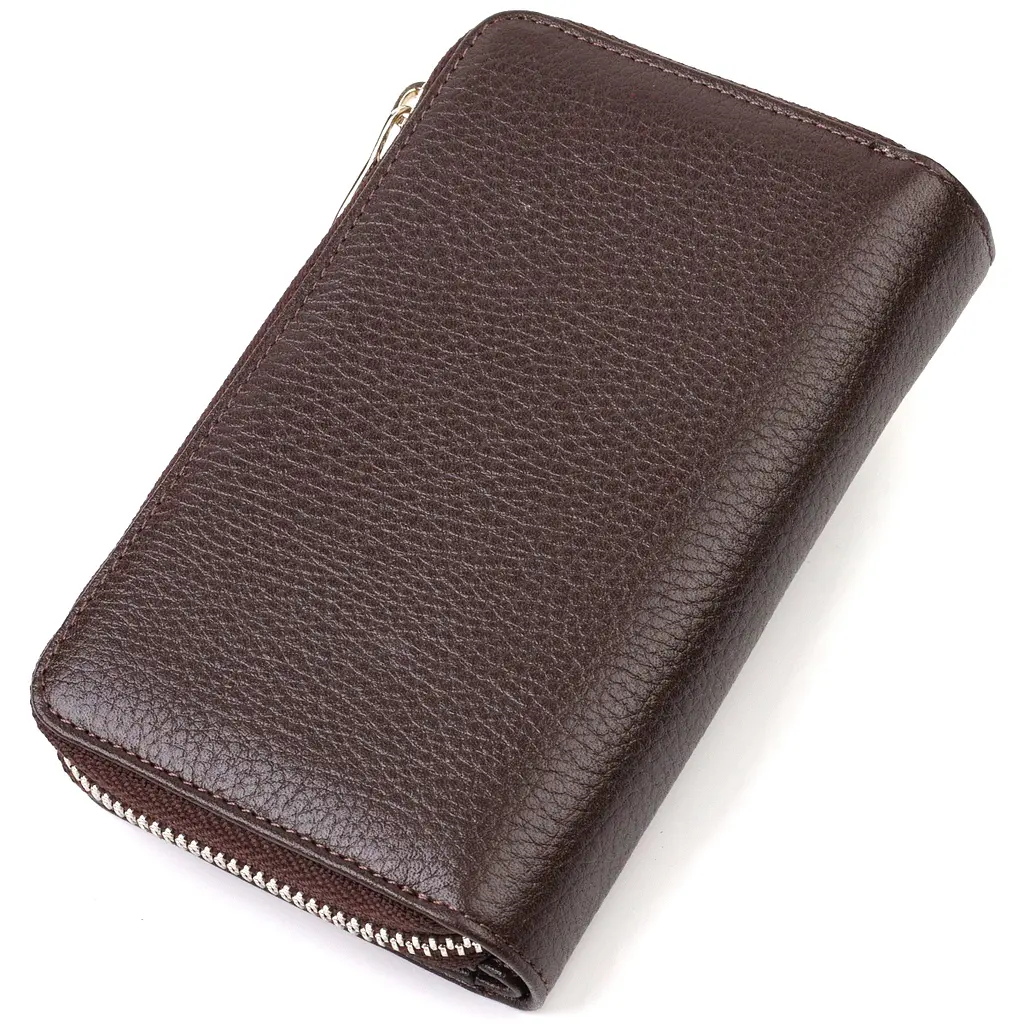 Кожаный женский кошелек Canpellini 9.5х15.5х2.5 см acs0025562 - фото 2