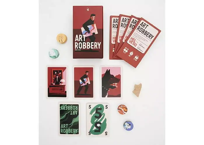 Настільна гра Pakufuda Games Вкрадене мистецтво (Art Robbery) (мала локалізація - укр. правила) (PS002) - фото 3