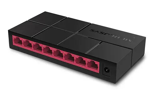 Комутатор Mercusys MS108G, 8x10/100/1000 Mb/s, пластиковий корпус, некерований - фото 2