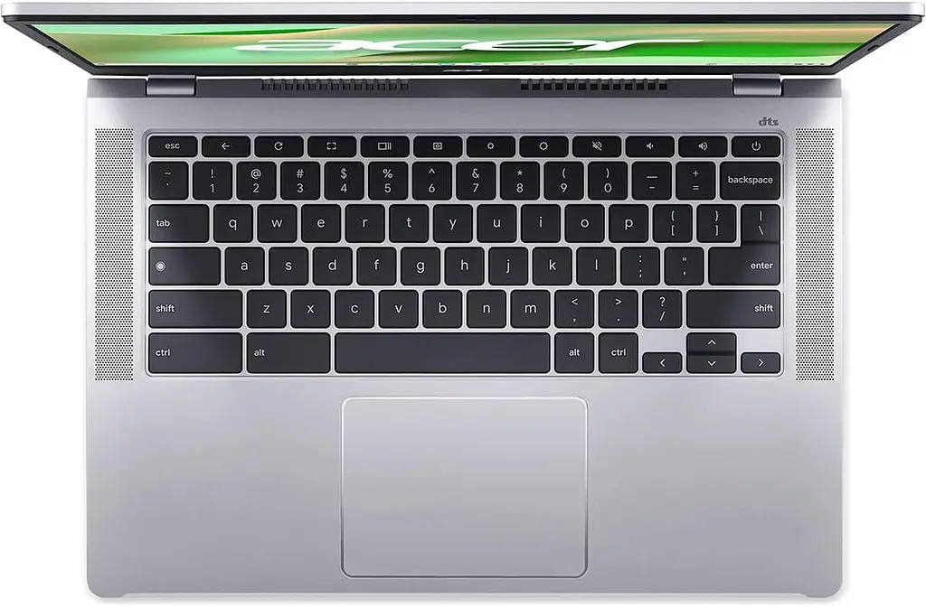 Ноутбук Acer 14 Chromebook CB314-4H FHD IPS/Intel N100/8GB/128SSD/UMA/ChromeOS/Silver (NX.KNBEU.003) - фото 4