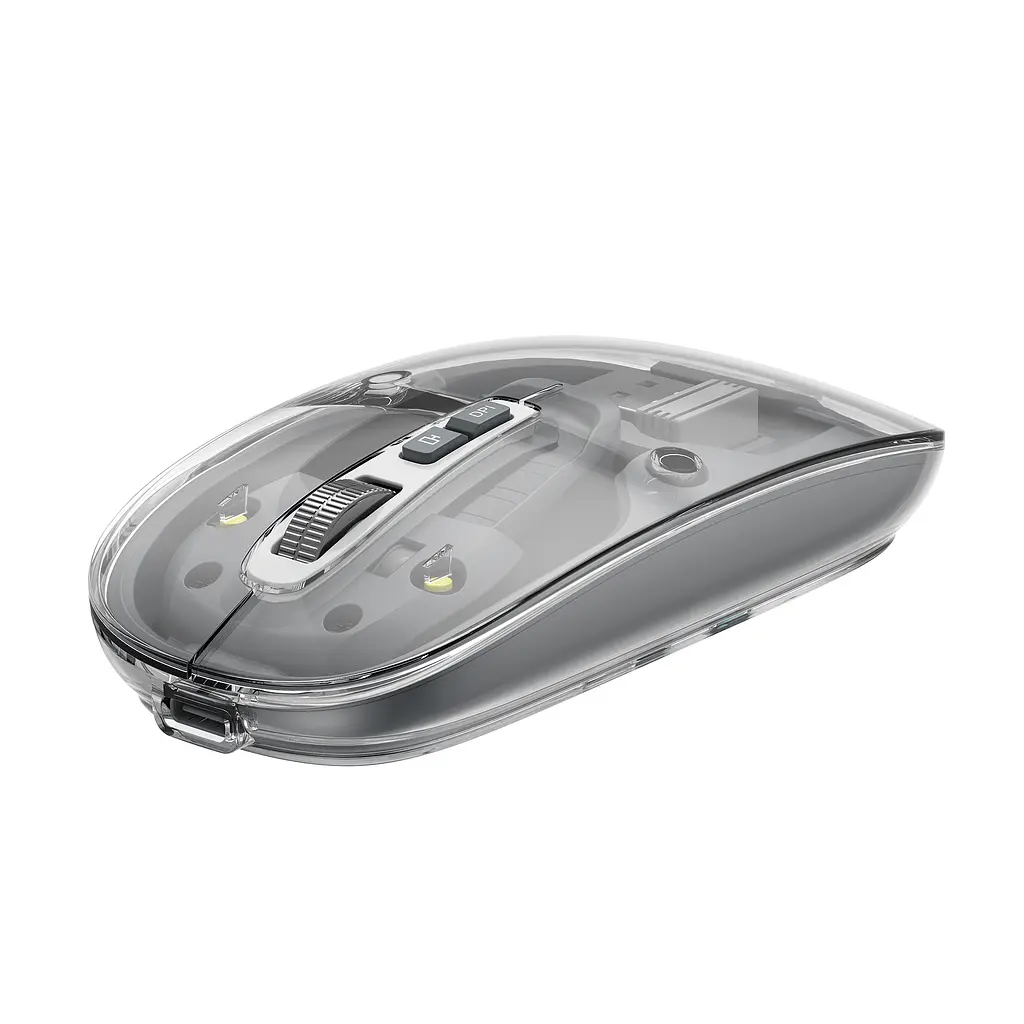 Бездротова миша дворежимна HAVIT MS62WB Pro Transparent Gray HAVIT (29124-000) - фото 4