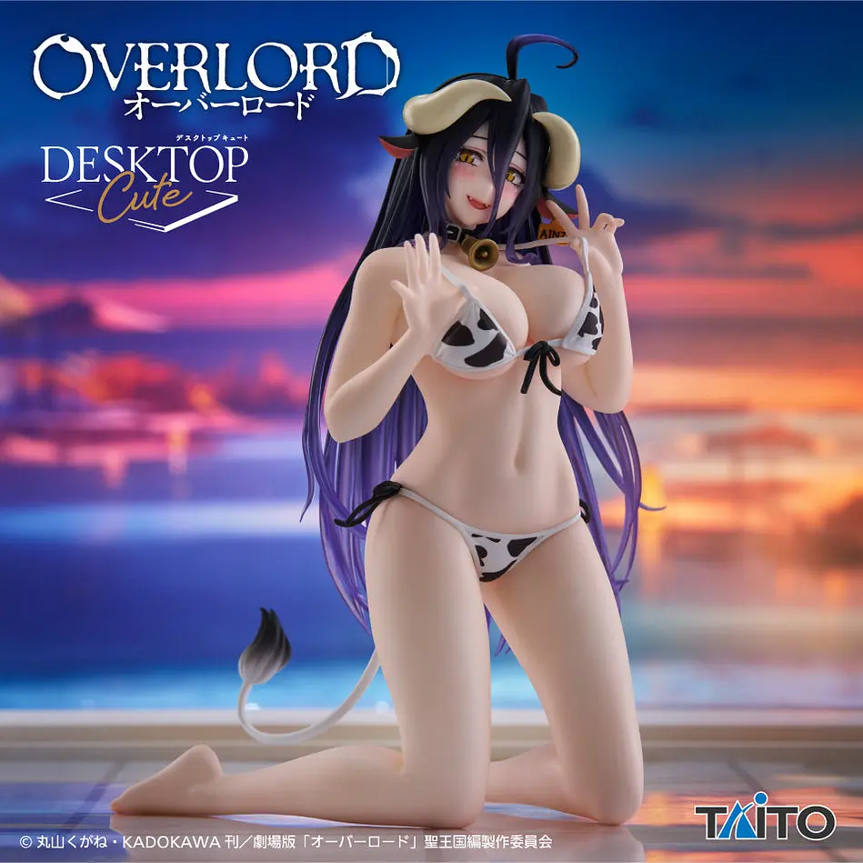 Фігурка Taito Оверлорд Альбедо Overlord Albedo Cow Print Swimsuit 13 см T O A CPS 13 - фото 5
